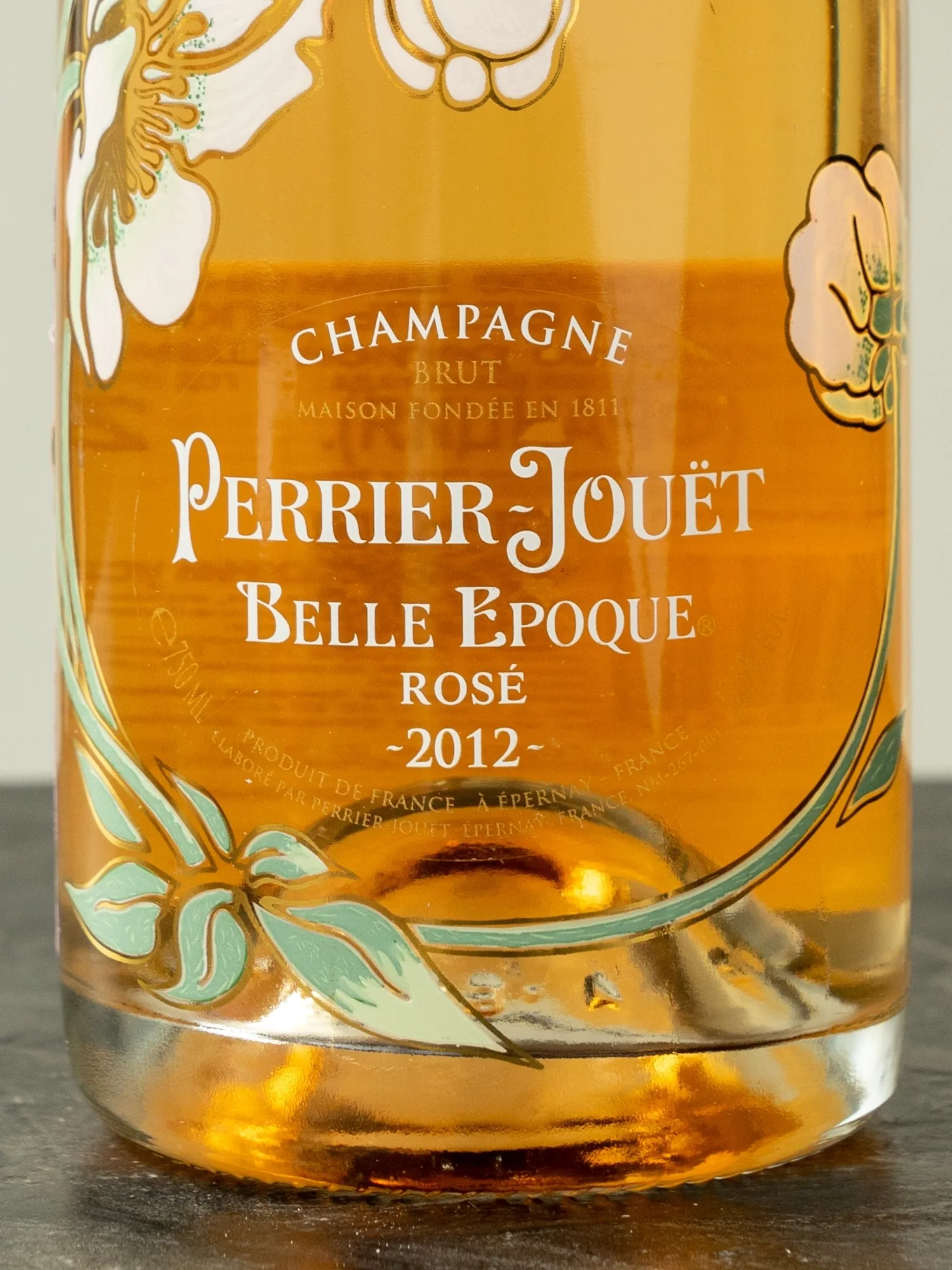 Этикетка Perrier-Jouet Belle Epoque Rose Champagne