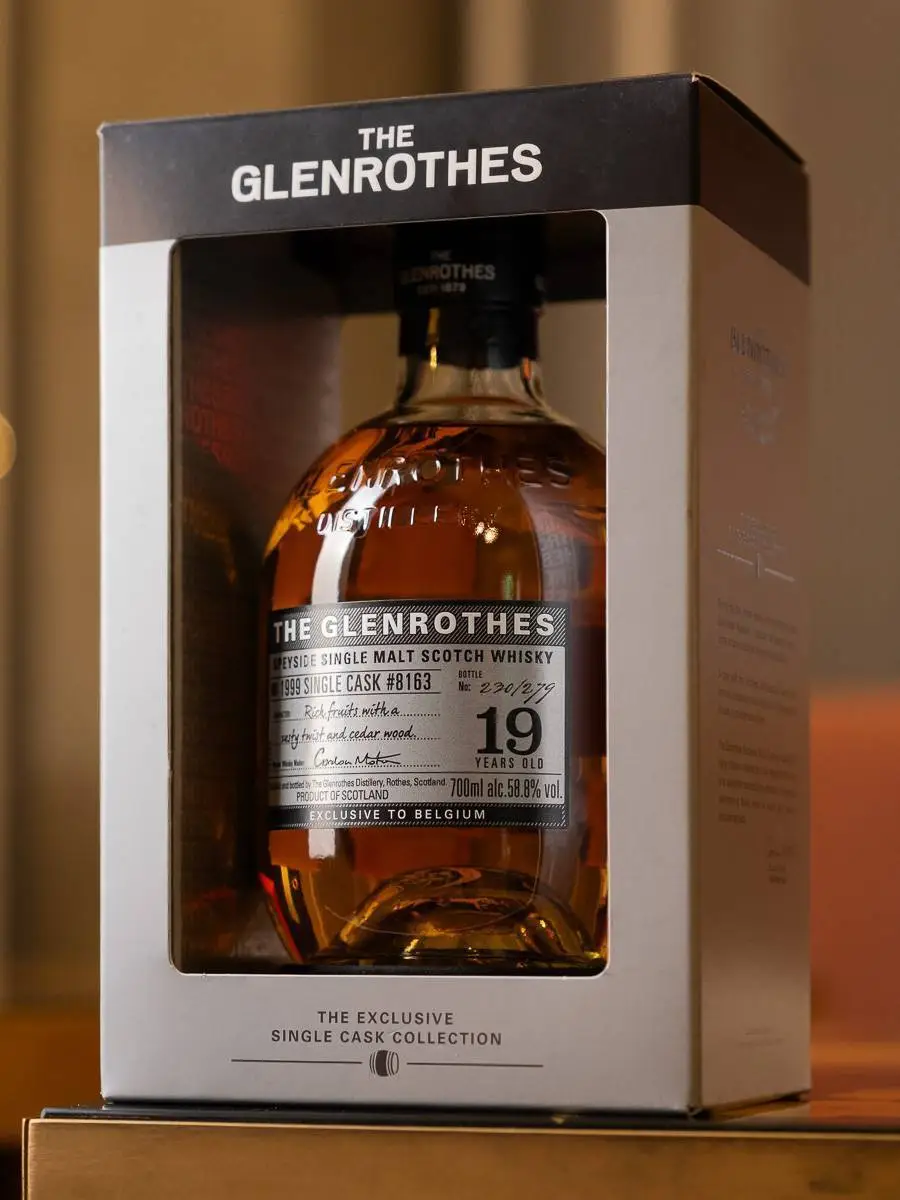 Виски The Glenrothes Speyside Single Malt Single Cask 19 Years Old 1999 / Гленротес 19 лет Сингл Каск 1999 