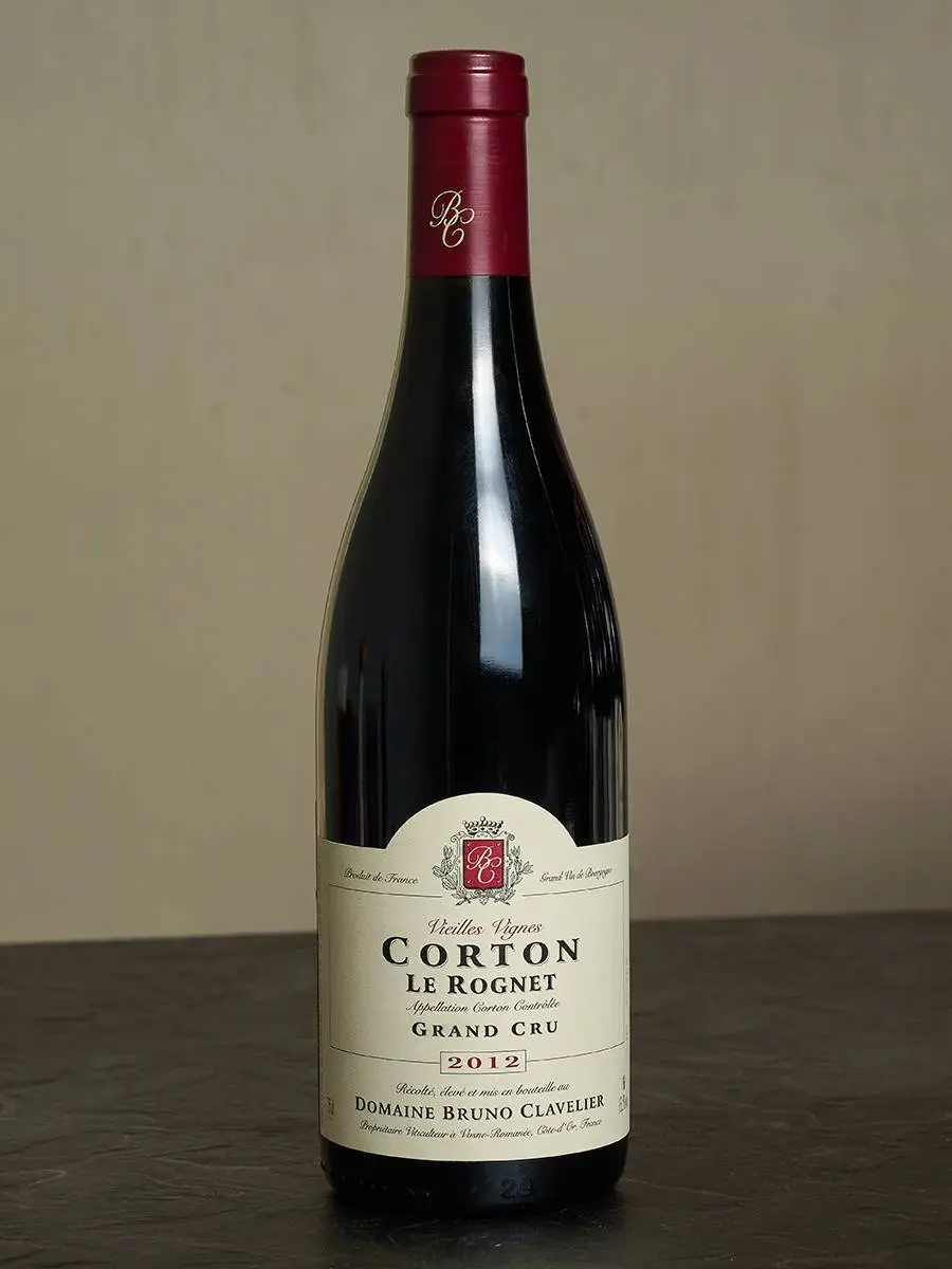 Вино Domaine Bruno Clavelier Corton Grand Cru Le Rognet 2012 / Домен Брюно Клавелье Кортон Гран Крю Ле Ронье 