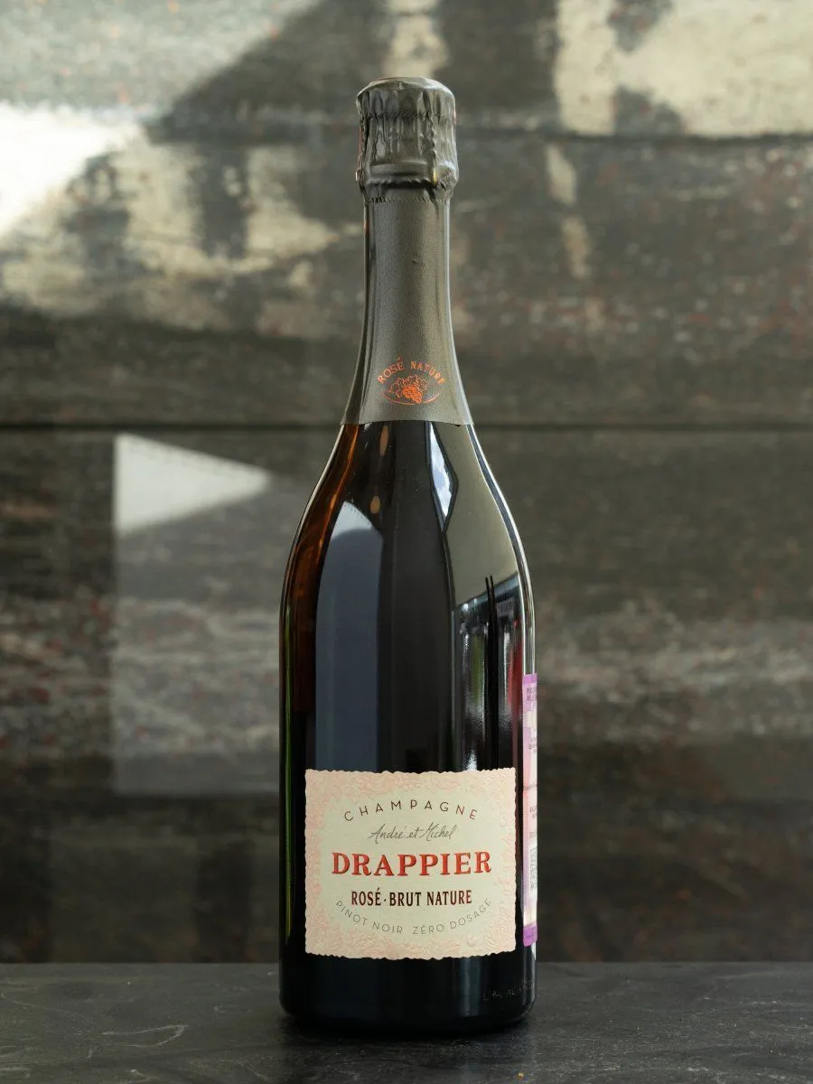 Шампанское Champagne Drappier Brut Nature Rose Zero Dosage купить в ресторане Остерия - лучшая цена Шампанское Champagne Drappier Brut Nature Rose Zero Dosage / Шампань Драппье Брют Натюр Розе Зеро Дозаж