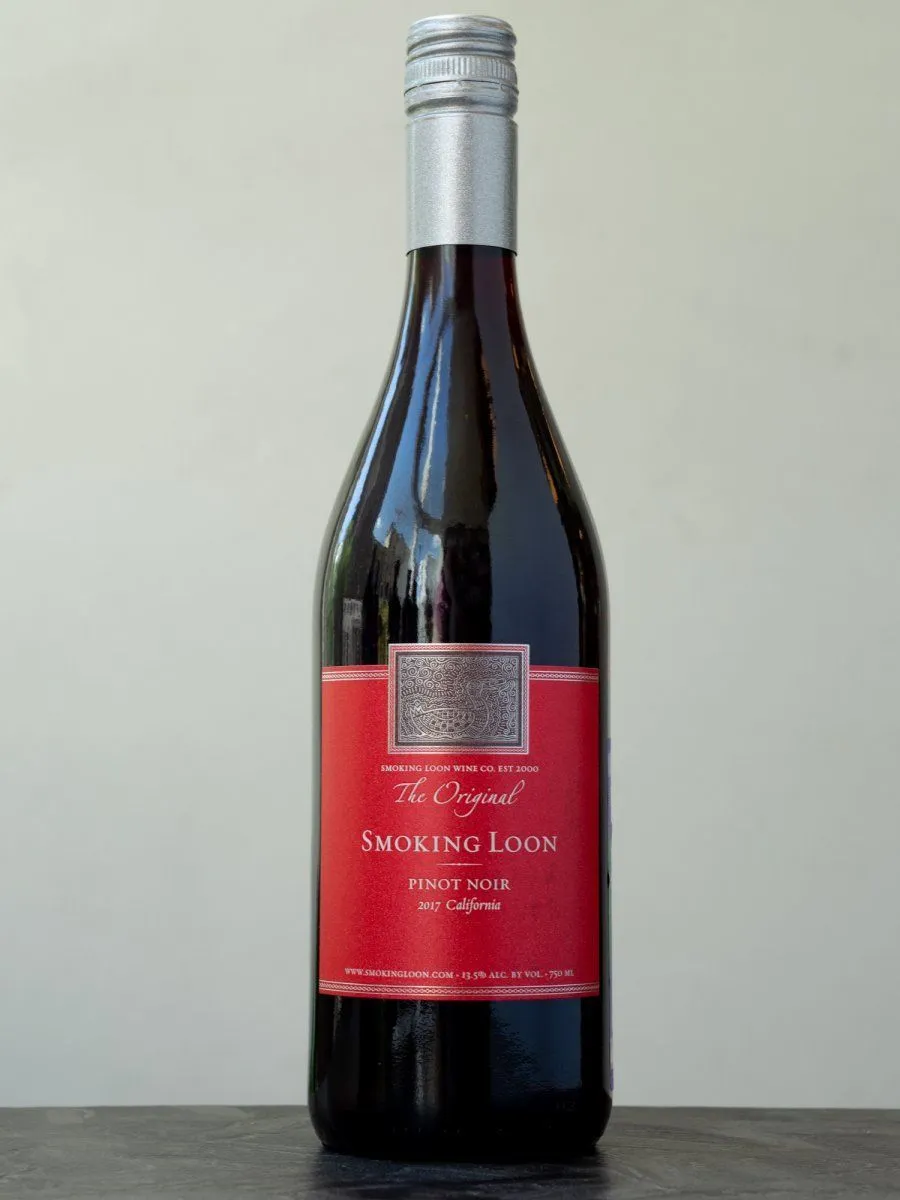 Купить вино Smoking Loon Pinot Noir в винном ресторане Остерия цена Вино Smoking Loon Pinot Noir / Смокин Лун Пино Нуар