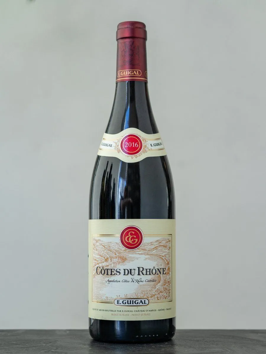 Вино Guigal Cotes du Rhone Roug / Гигаль Кот дю Рон