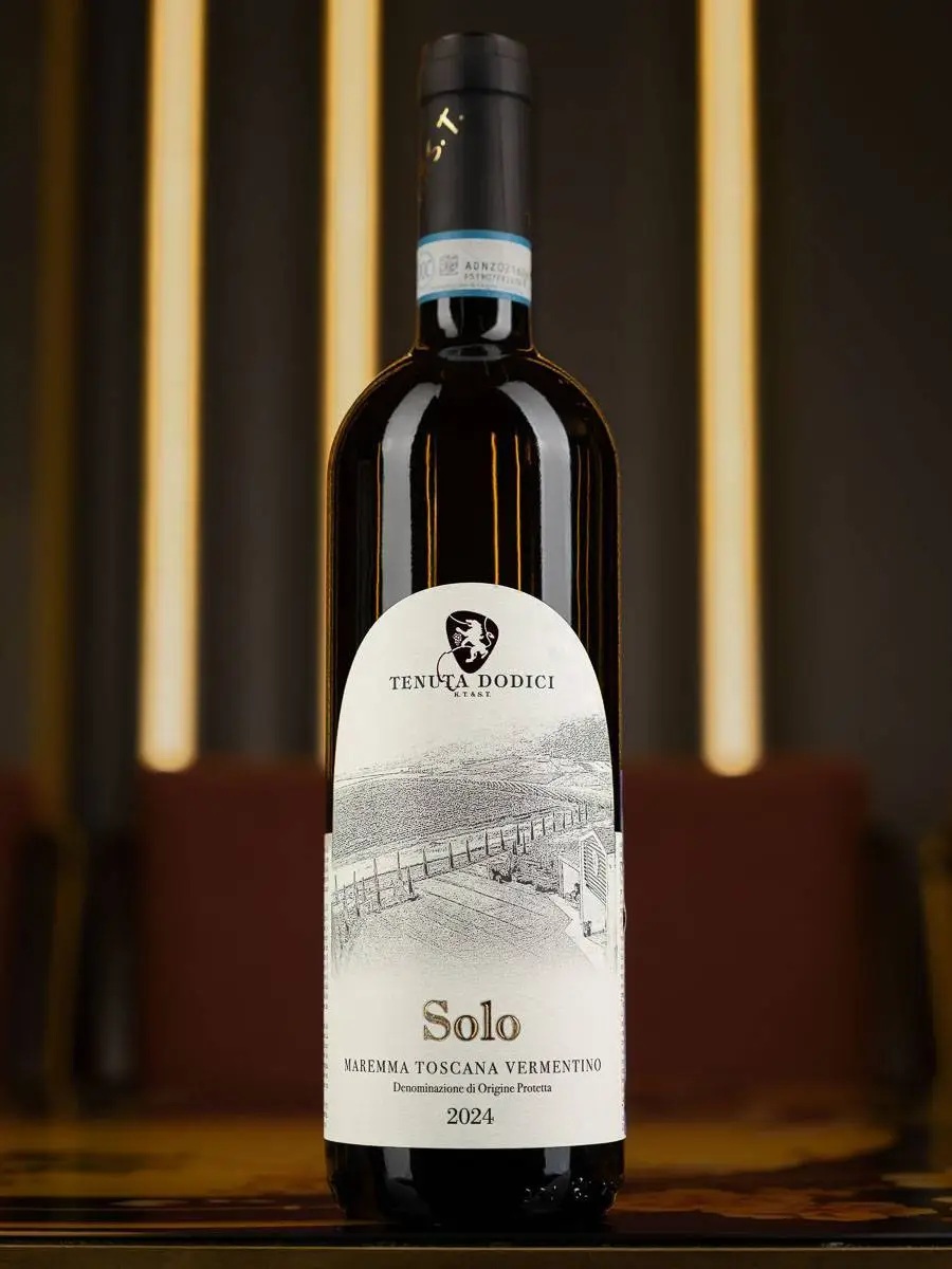 Вино Tenuta Dodici Solo Dodici Vermentino Maremma / Тенута Додичи Соло Додичи Верментино Маремма