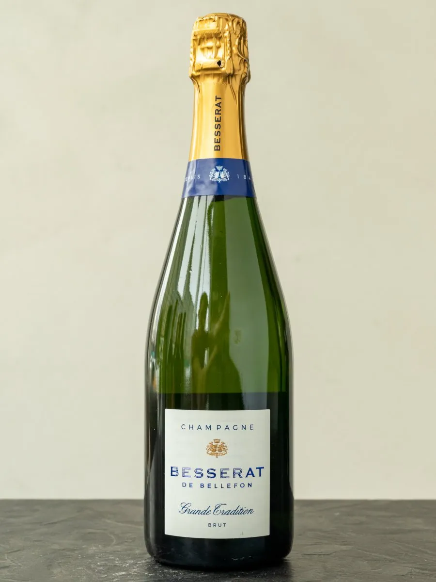 Шампанское Besserat de Bellefon Grande Tradition Brut купить в винном ресторане Остерия - лучшая цена Шампанское Besserat de Bellefon Grande Tradition Brut / Бессера де Бельфон Гранд Традисьон