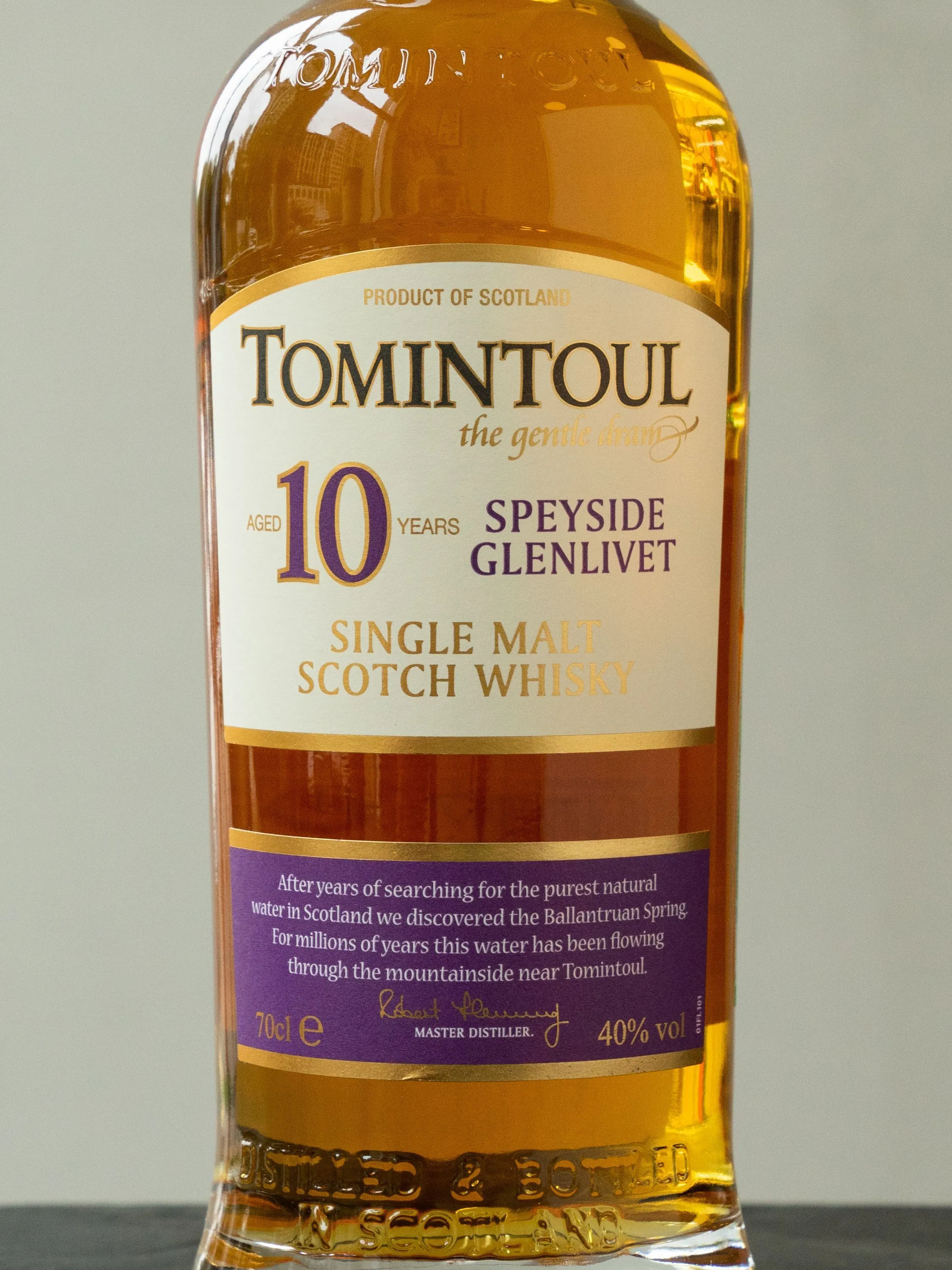Виски Tomintoul 10 Years Old купить в ресторане Остерия - лучшая цена Виски Tomintoul 10 Years Old / Томинтоул 10 лет