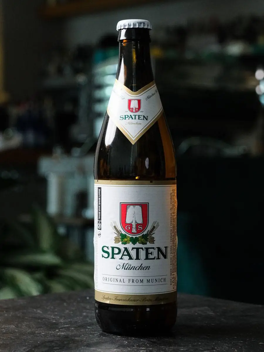 Пиво Spaten Munchen / Шпатен Мюнхен купить в винном ресторане Osteria Amici - цена Пиво Spaten Munchen / Шпатен Мюнхен