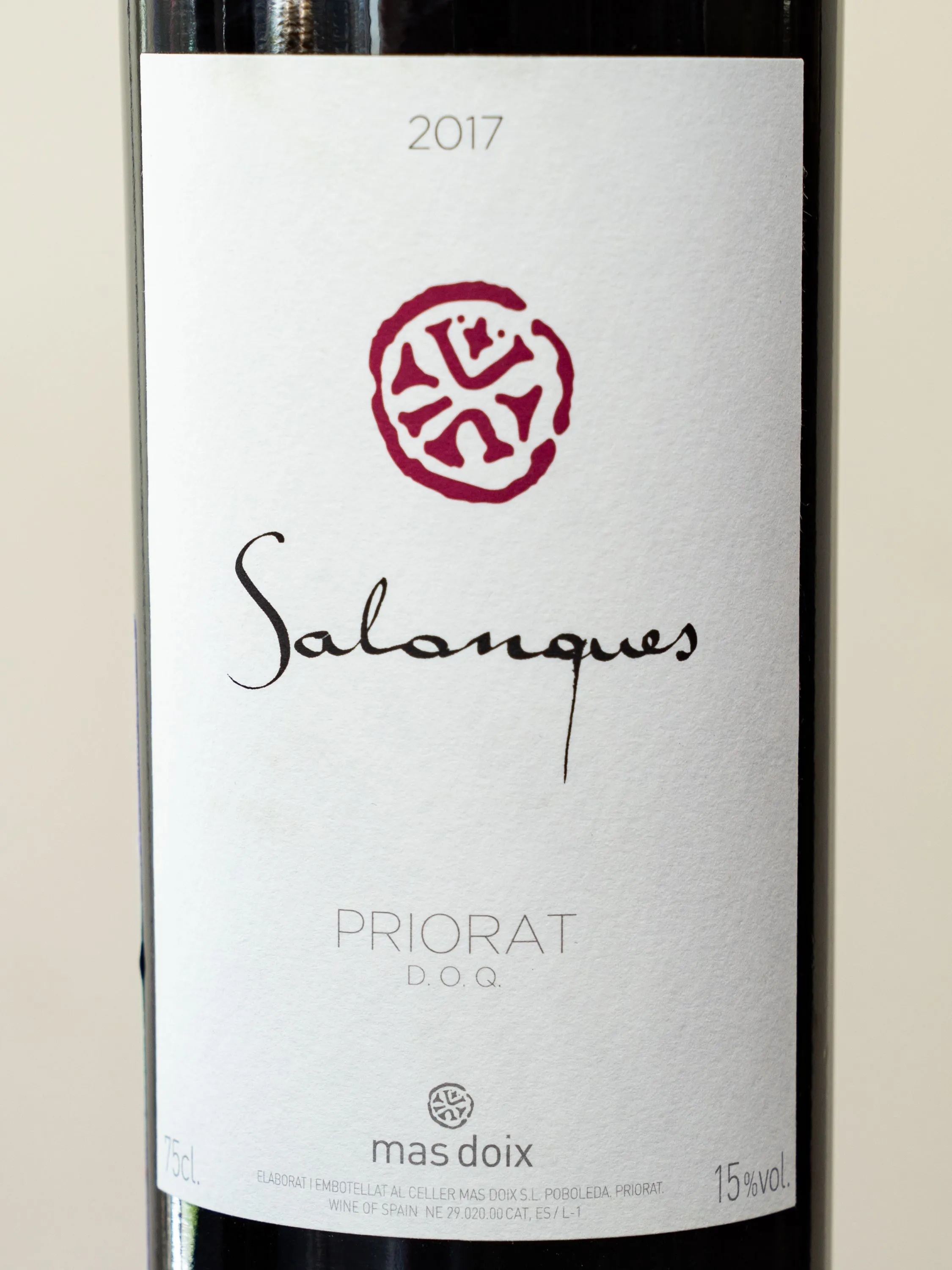 Вино Mas Doix Salanques Priorat / Мас Дойш Саланкес Приорат