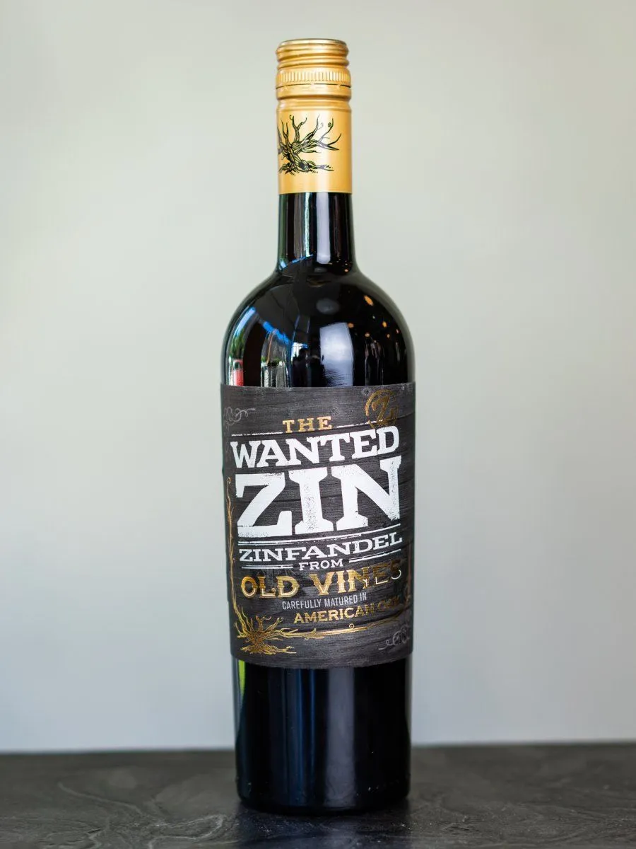 Купить вино The Wanted Zin Zinfandel в винном ресторане Остерия цена Вино The Wanted Zin Zinfandel / Зе Вонтед Зин Зинфандель