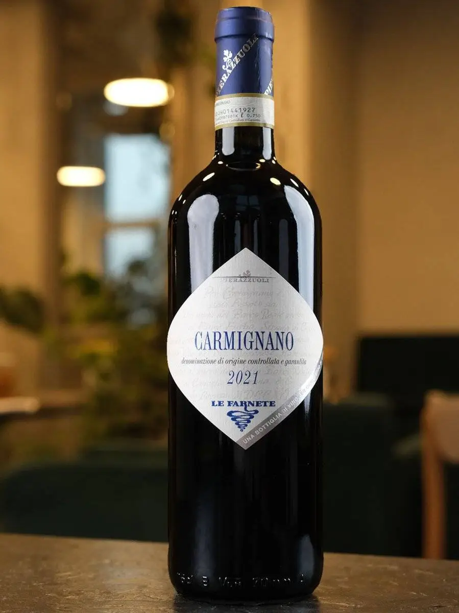 Вино Le Farnete Carmignano купить в ресторане Остерия лучшая цена Вино Le Farnete Carmignano / Ле Фарнете Карминьяно