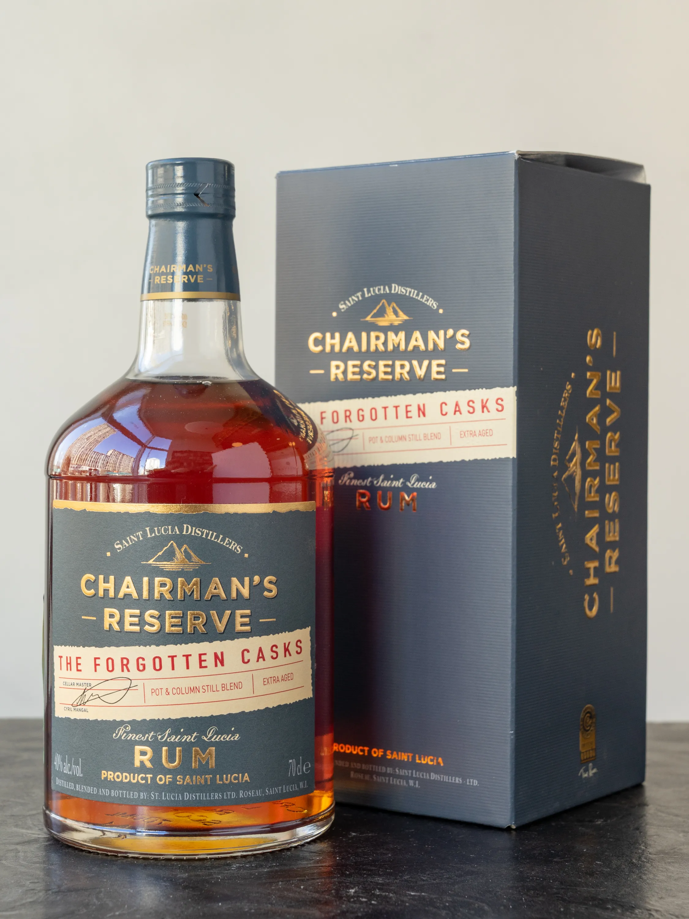 Ром Chairmans Reserve The Forgotten Casks купить в винном ресторане Остерия Амичи - лучшая цена Ром Chairmans Reserve The Forgotten Casks / Шерманс Резерв 3э Фоготтен Каск