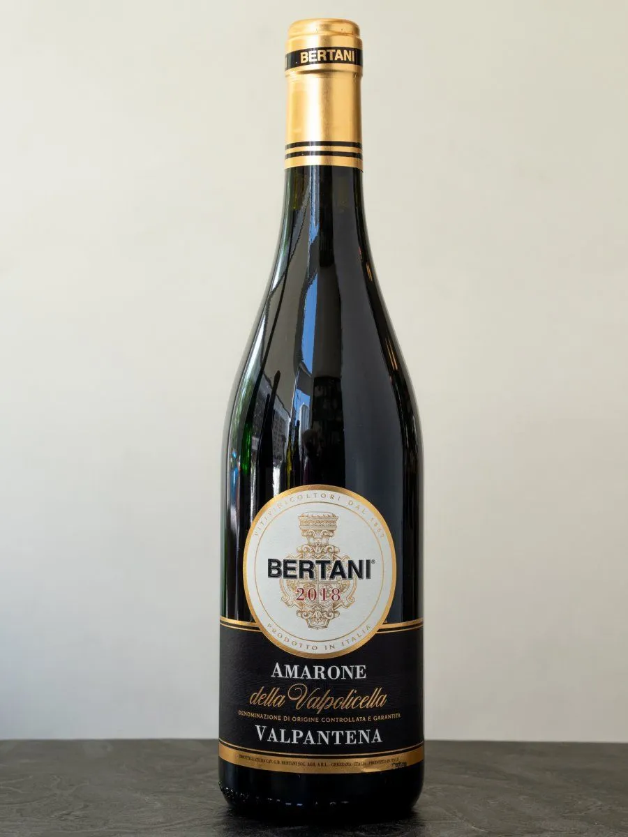 Купить вино Bertani Amarone della Valpolicella Valpantena в винном ресторане Остерия цена Вино Bertani Amarone della Valpolicella Valpantena / Амароне делла Вальполичелла Вальпантена Бертани