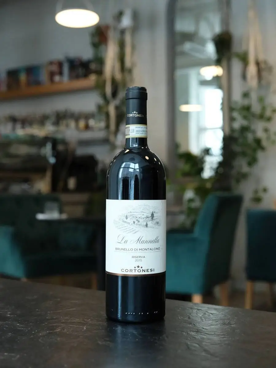 Вино Cortonesi La Mannella Brunello di Montalcino Riserva 2015 купить в винном ресторане Остерия - лучшая цена Вино Cortonesi La Mannella Brunello di Montalcino Riserva 2015 / Кортонези Брунелло ди Монтальчино Ла Маннелла Ризерва 2015