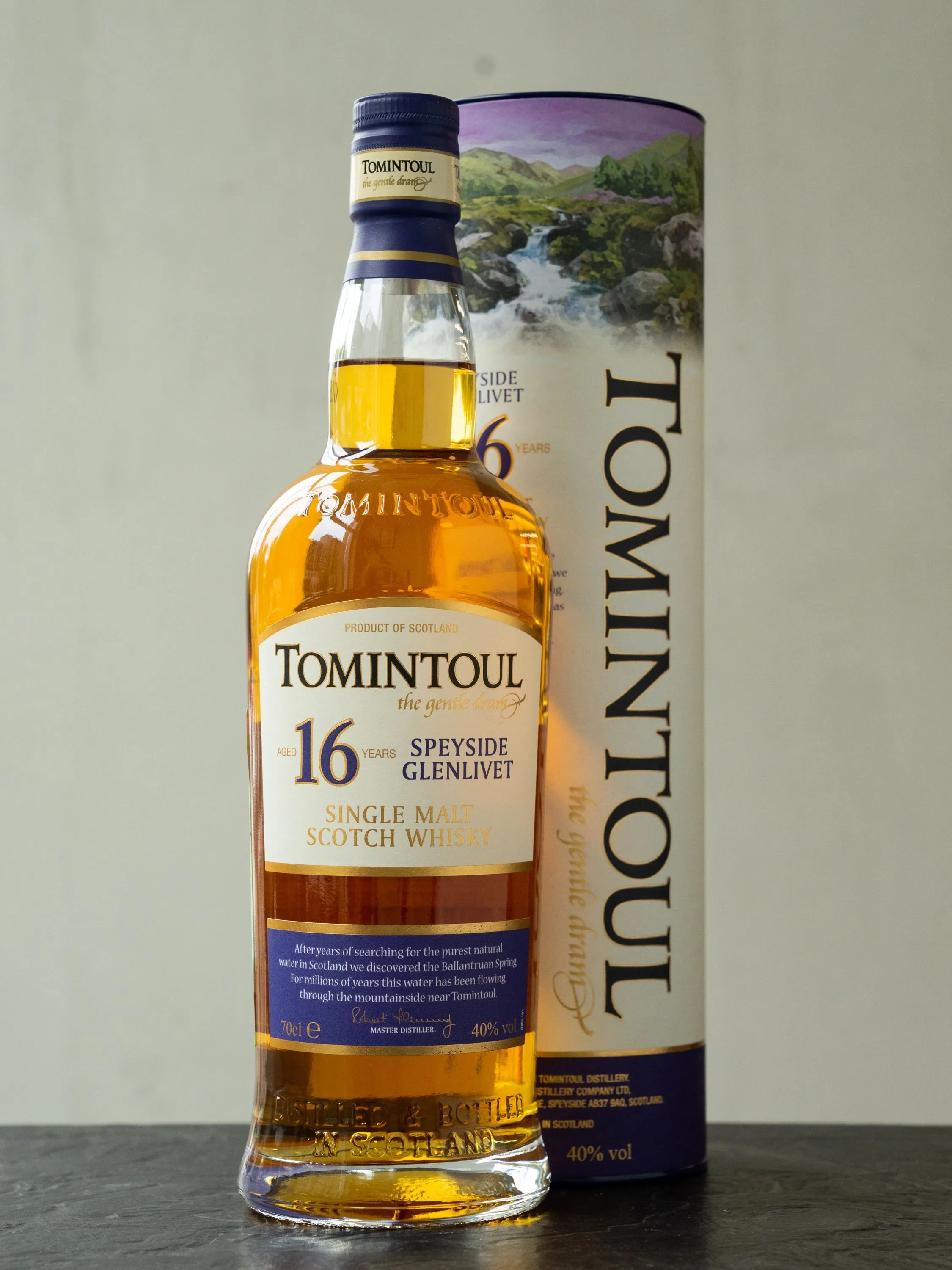 Виски Tomintoul 16 y.o. - купить лучшая цена в ресторане Osteria Amici Виски Tomintoul 16 y.o. / Томинтул 16 лет