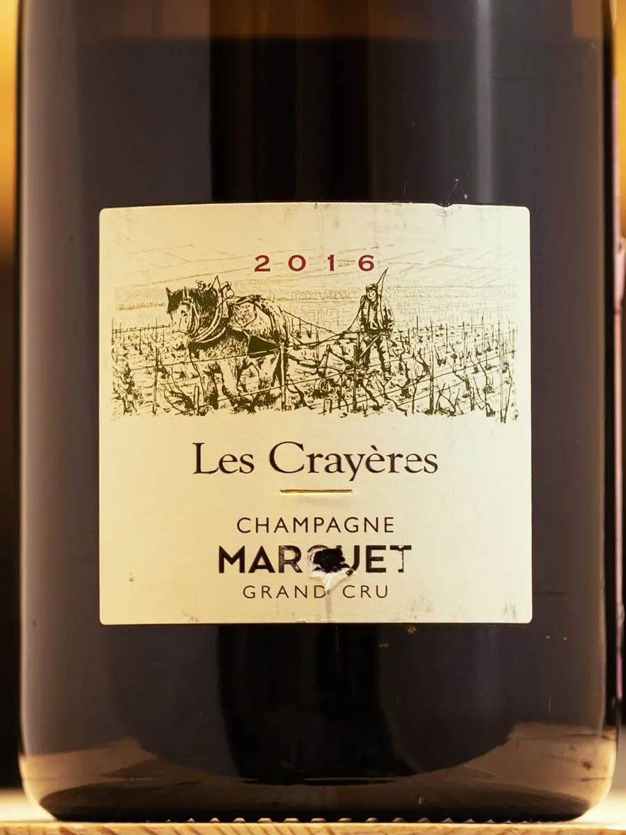 Шампанское Marguet Les Crayeres Grand Cru Extra Brut 2016 / Марге Ле Крейер Гран Крю Экстра Брют
