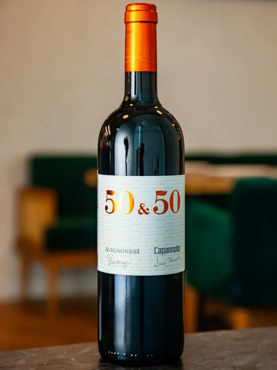 Вино Avignonesi-Capannelle 50 & 50 Toscana 2014 / Авиньонези-Капаннелле 50&50 Тоскана 2014