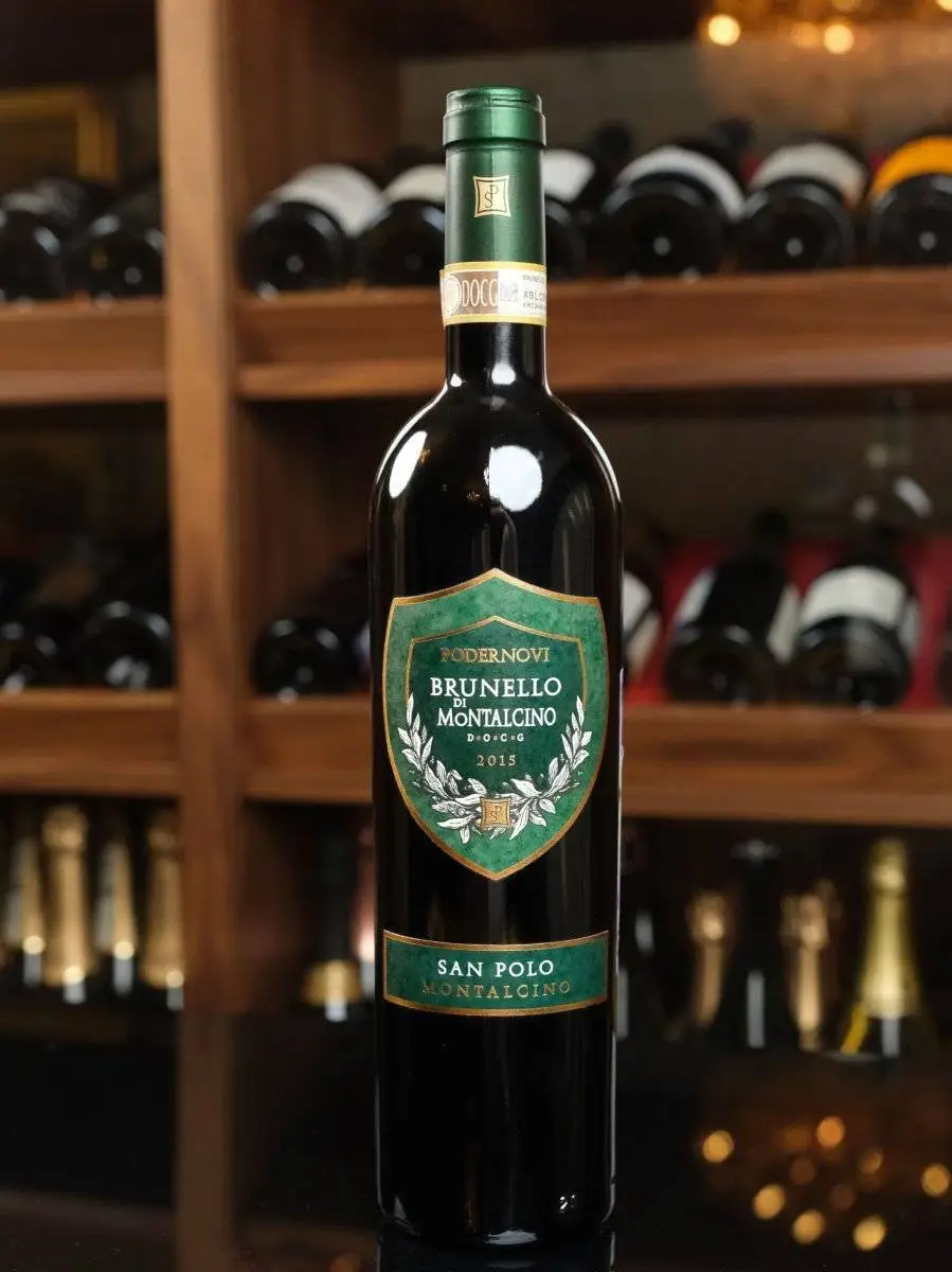 Вино San Polo Podernovi Brunello di Montalcino DOCG 2015 купить в винном ресторане Остерия - лучшая цена Вино San Polo Podernovi Brunello di Montalcino DOCG 2015 / Сан Поло Подернови Брунелло ди Монтальчино