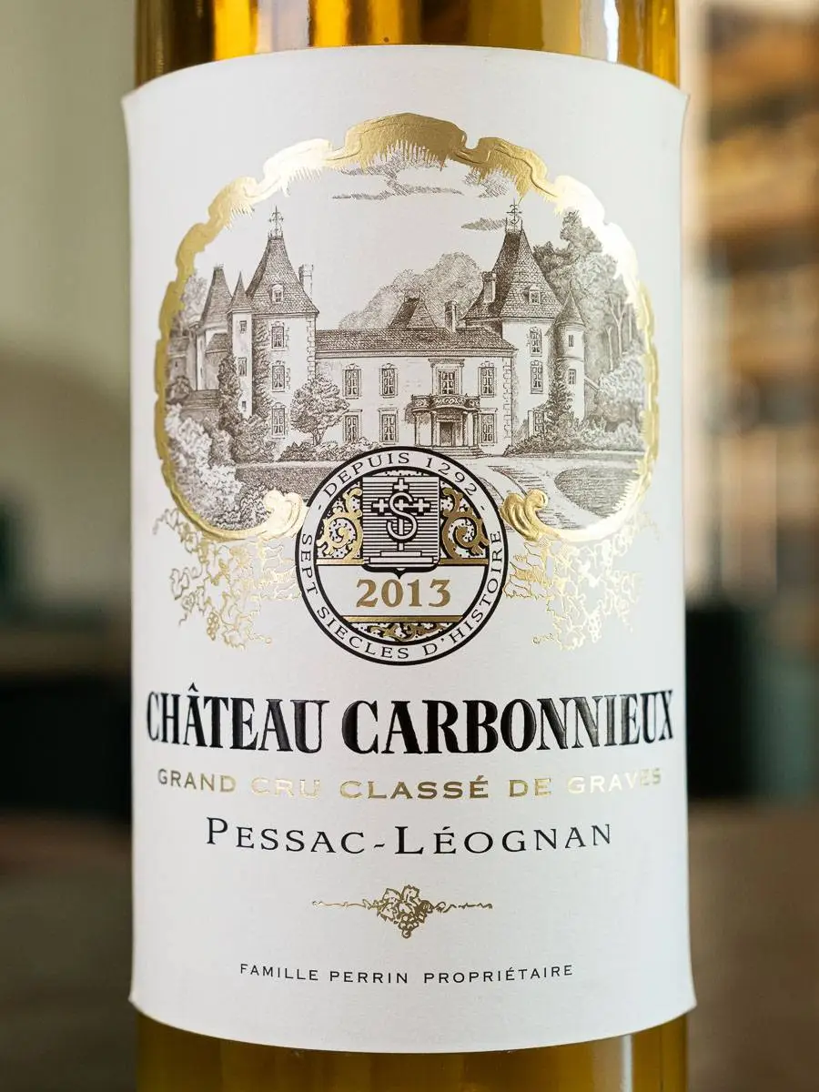 Вино Chateau Carbonnieux Blanc Pessac-Leognan 2013 / Шато Карбонье Гран Крю Классе Пессак-Леоньян