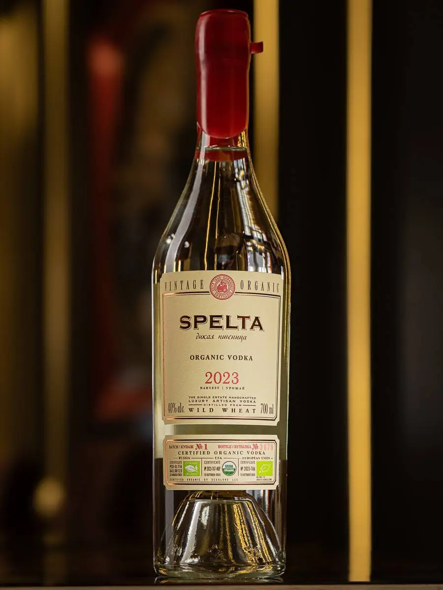 Купить водку Спельта в ресторане Остерия Амичи цена Водка Spelta / Спельта