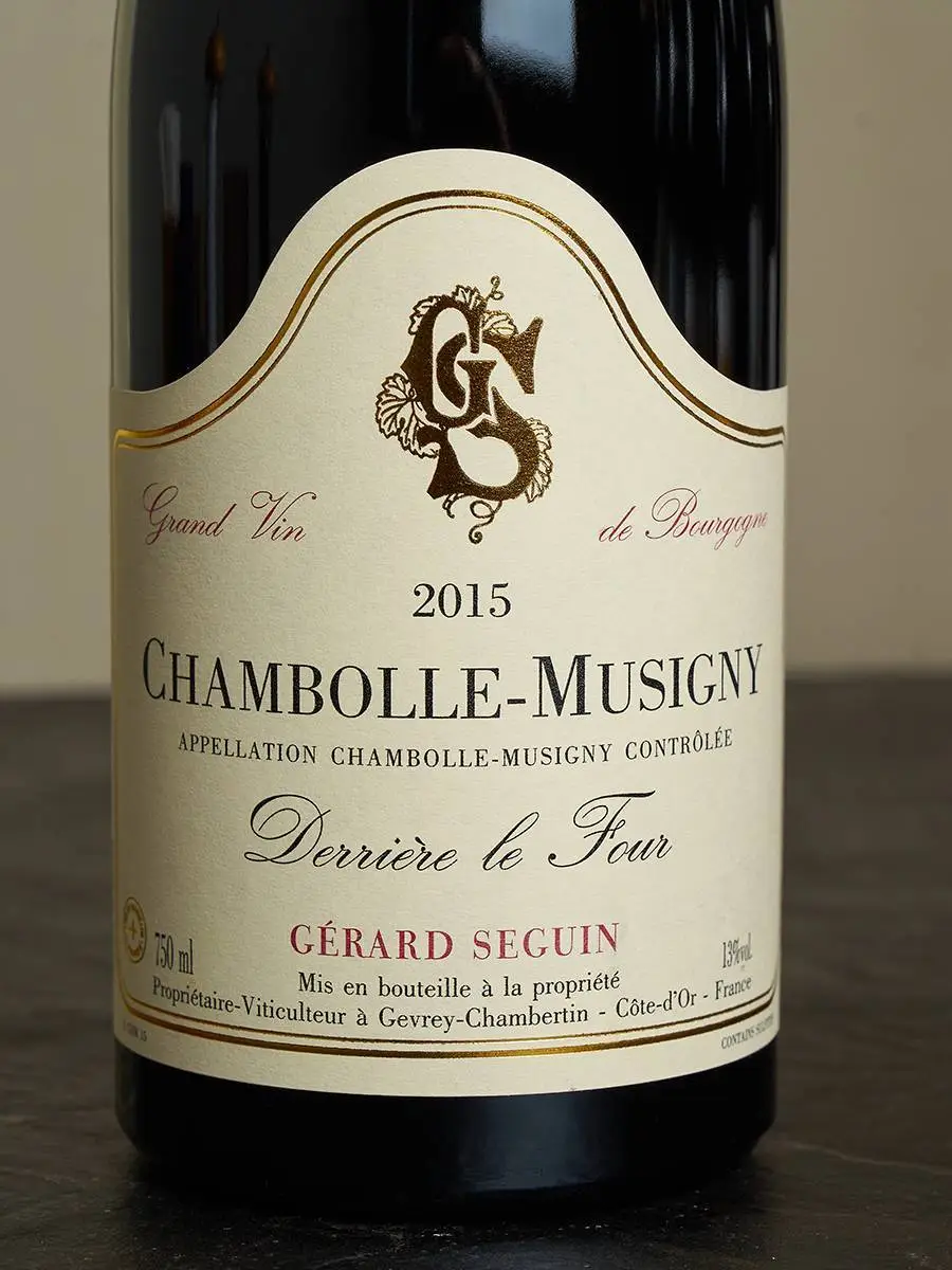 Вино Chambolle Musigny Gerard Seguin Derriere Le Four 2015 купить в винном ресторане Остерия - лучшая цена Вино Chambolle Musigny Gerard Seguin Derriere Le Four 2015 / Шамболь Мюзиньи Жерар Сегин Деррьер ле Фур