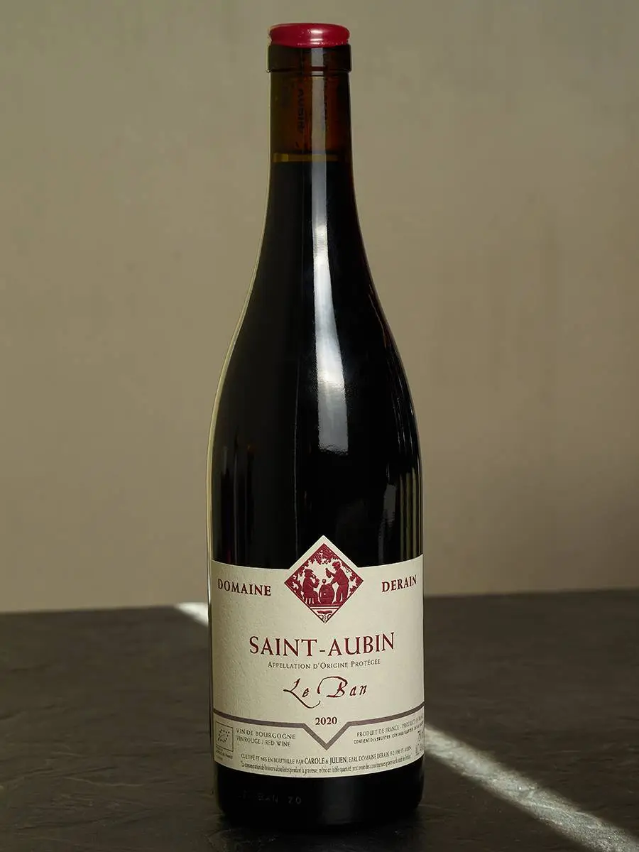 Вино Domaine Derain Saint-Aubin Le Ban 2020 купить в винном ресторане Остерия - лучшая цена Вино Domaine Derain Saint-Aubin Le Ban 2020 / Домэн Деран Сент-Обен Ле Бан