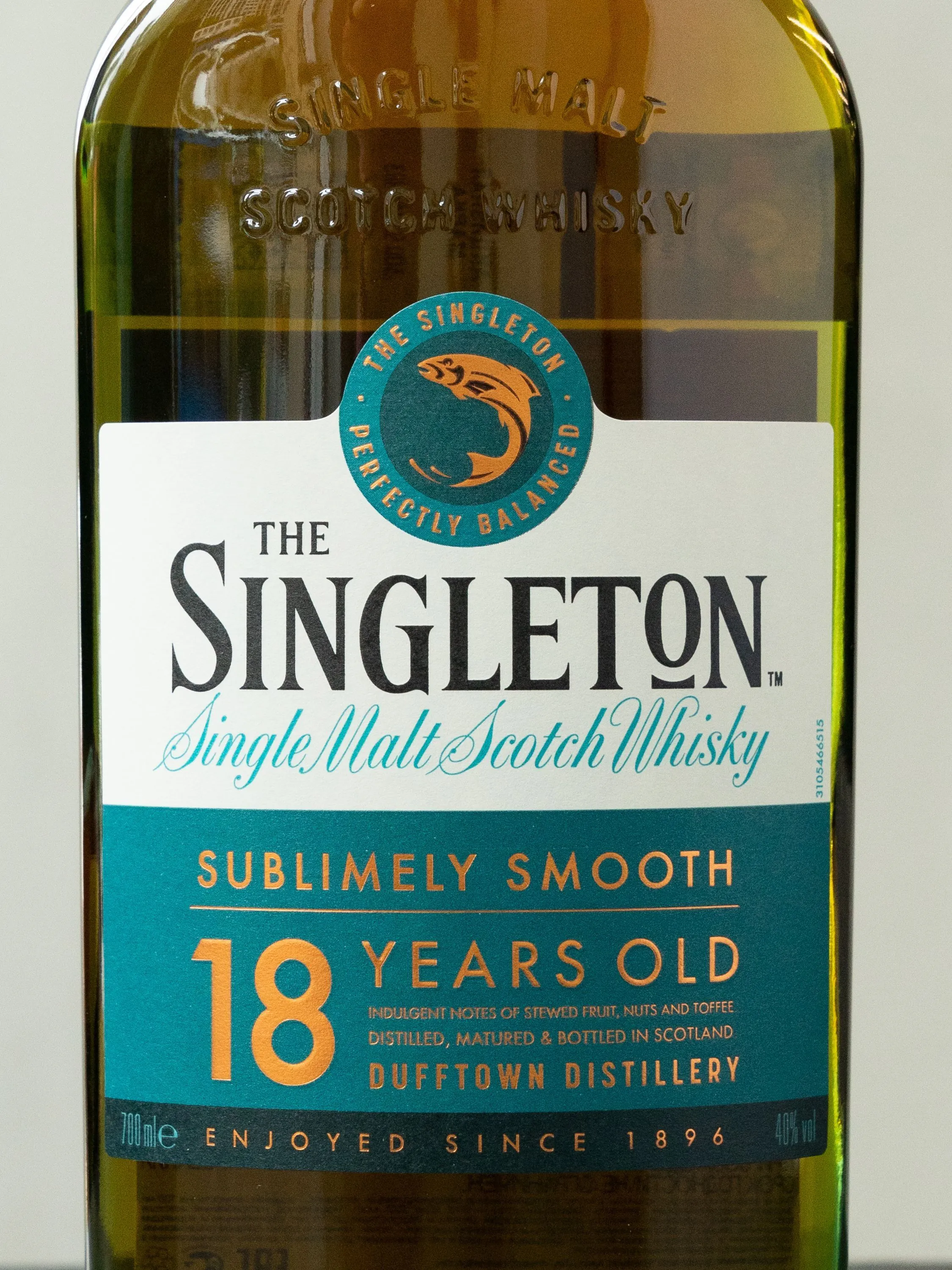 Виски Singleton of Dufftown 18 Years Old купить в ресторане Остерия - лучшая цена Виски Singleton of Dufftown 18 Years Old / Синглтон оф Даффтаун 18 лет
