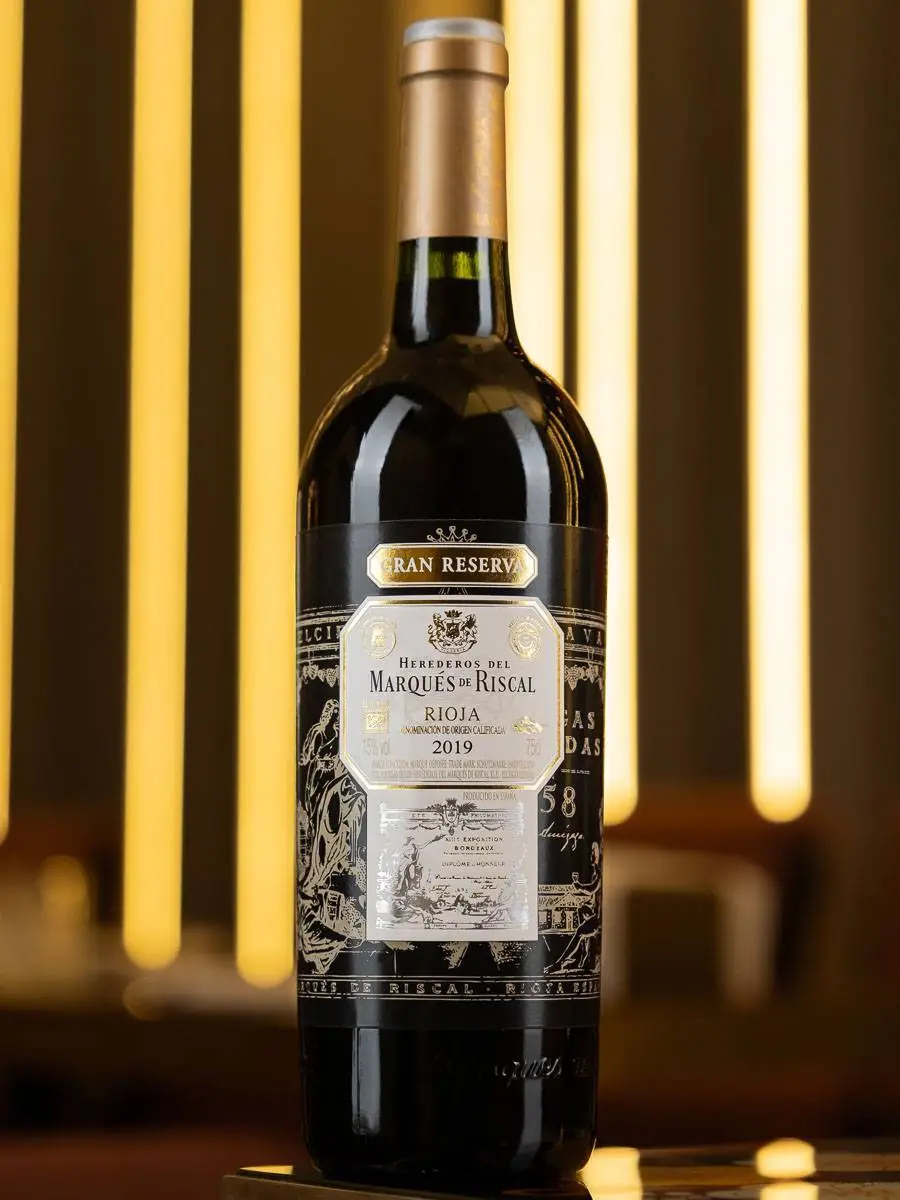 Купить вино Marques de Riscal Gran Reserva 2019 в винном ресторане Остерия - лучшая цена Вино Marques de Riscal Gran Reserva 2019 / Маркиз де Рискаль Гран Ресерва