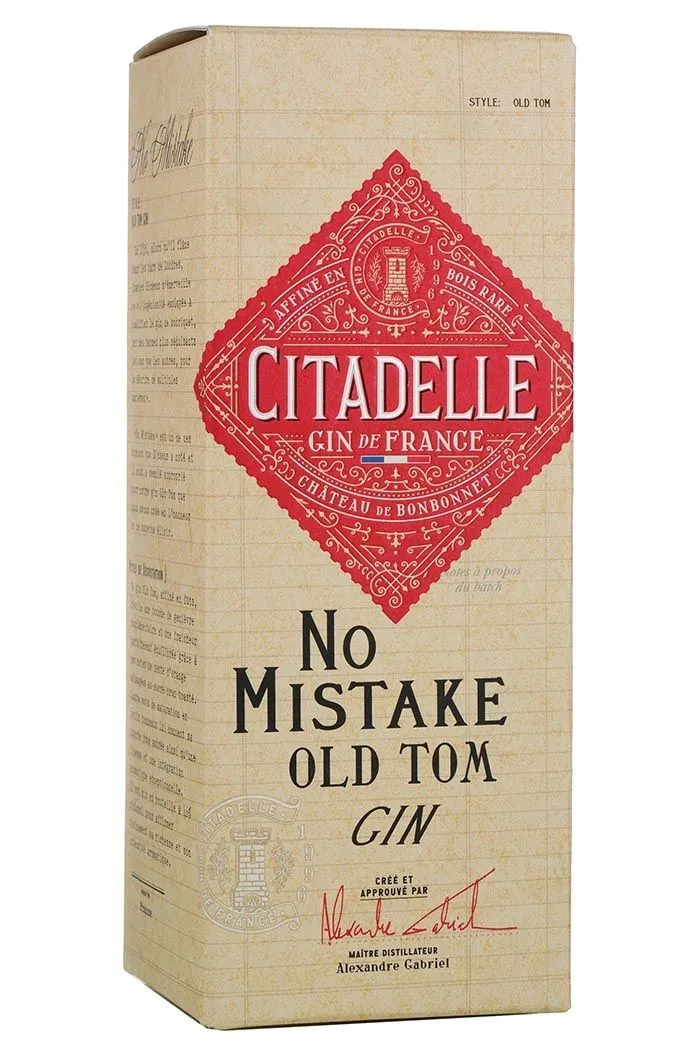 Джин Gin Citadelle No Mistake Old Tom / Цитадель Ноу Мистейк Олд Том