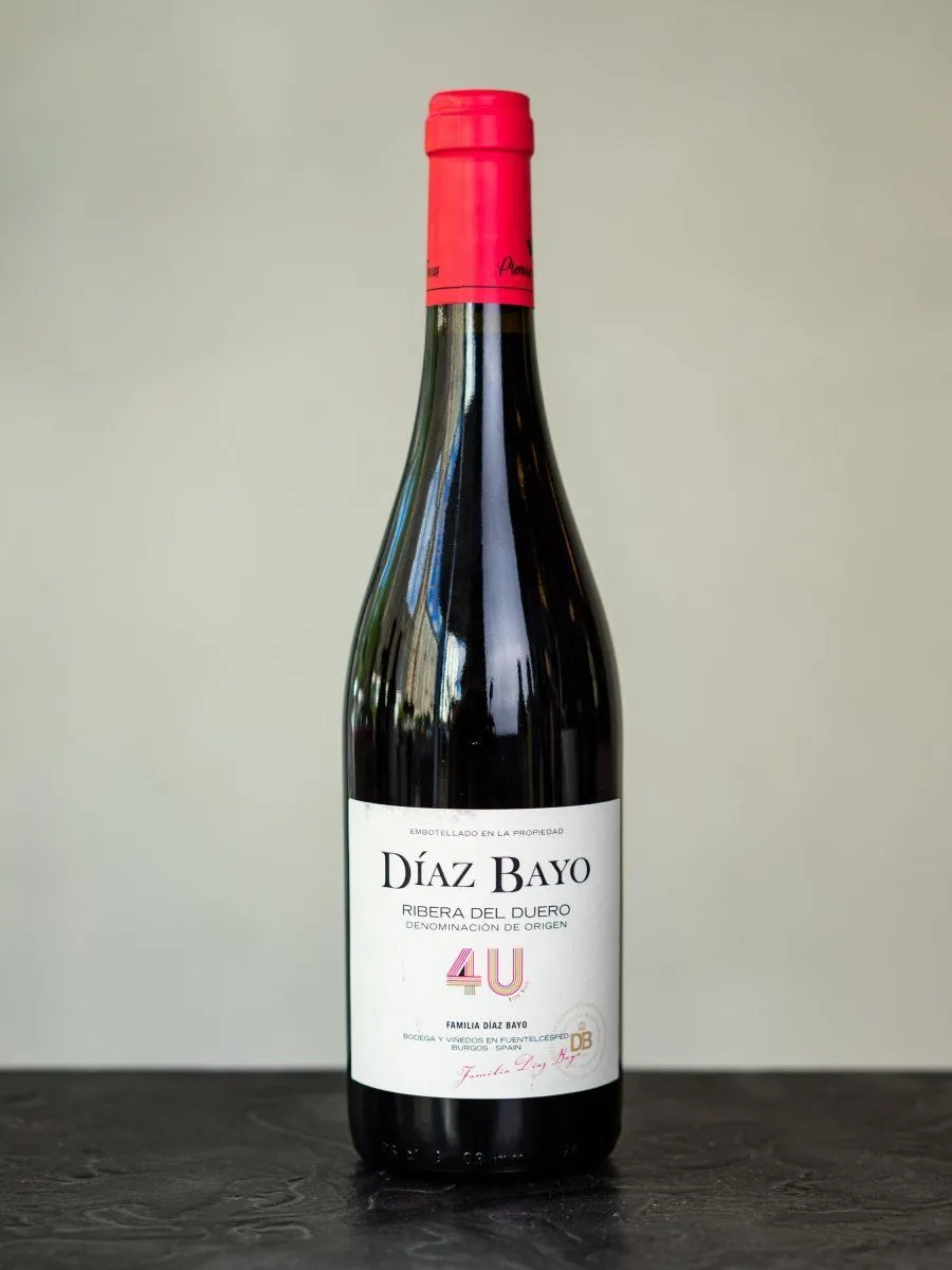 Купить испанское вино Bodega Diaz Bayo 4U - лучшая цена в винном ресторане Остерия Амичи Вино Bodega Diaz Bayo 4U / Бодера Диас Байо Фор Ю