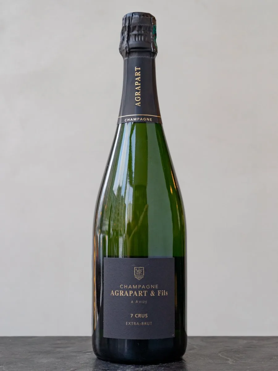 Шампанское Agrapart 7 Crus Brut купить в ресторане Остерия - лучшая цена Шампанское Agrapart 7 Crus Brut / Аграпарт 7 Крю Брют
