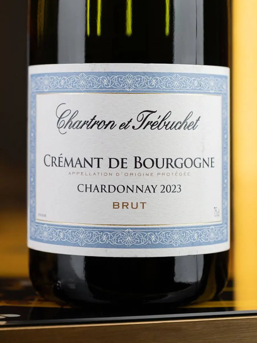 Этикетка Chartron et Trebuchet Cremant de Bourgogne Chardonnay Brut