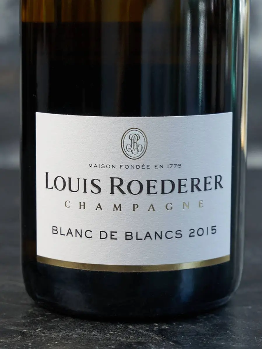Шампанское Louis Roederer Blanc de Blancs 2015 купить в винном ресторане Остерия - лучшая цена Шампанское Louis Roederer Blanc de Blancs 2015 / Луи Роэдерер Блан де Блан