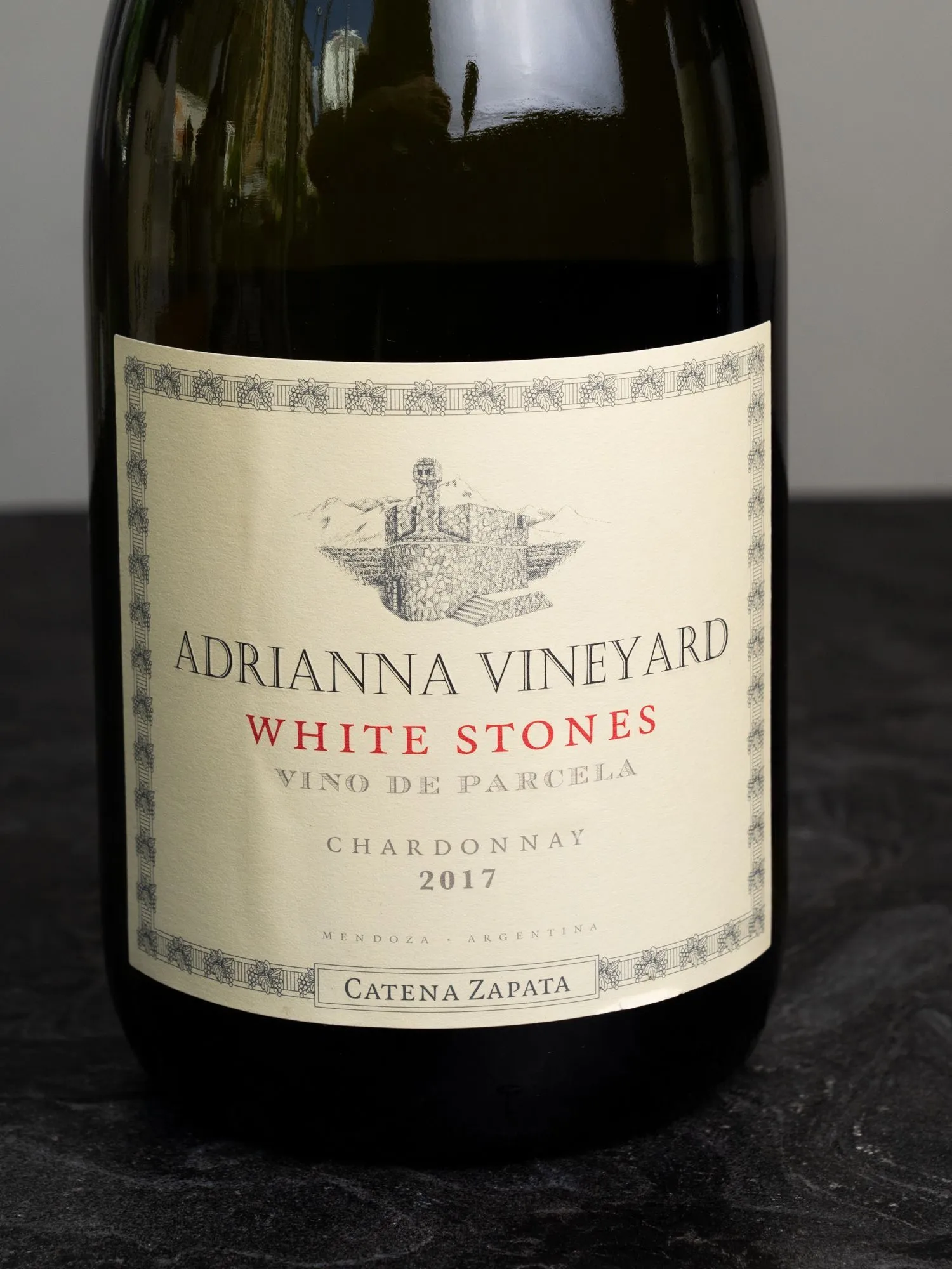 Вино Catena Zapata White Stones Chardonnay Adrianna Vineyard / Катена Запата Уайт Стоунз Шардоне