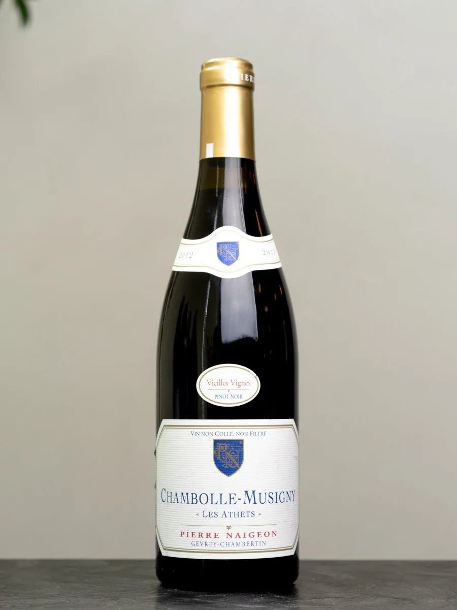 Вино Pierre Naigeon Chambolle-Musigny Les Athets Vieilles Vignes / Пьер Нежон Шамболь-Мюзиньи Лез Атэ Вьей Винь