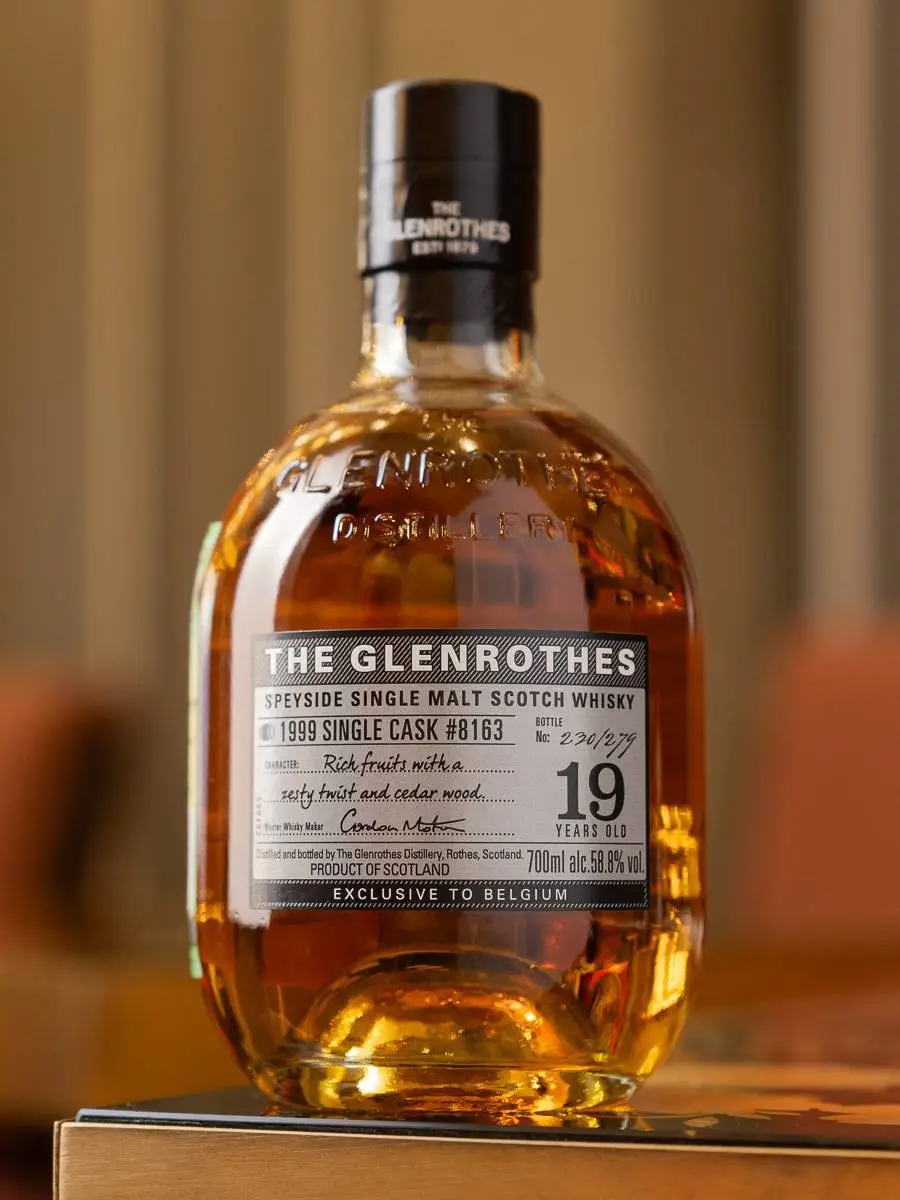 Виски The Glenrothes Speyside Single Malt Single Cask 19 Years Old 1999 / Гленротес 19 лет Сингл Каск 1999 