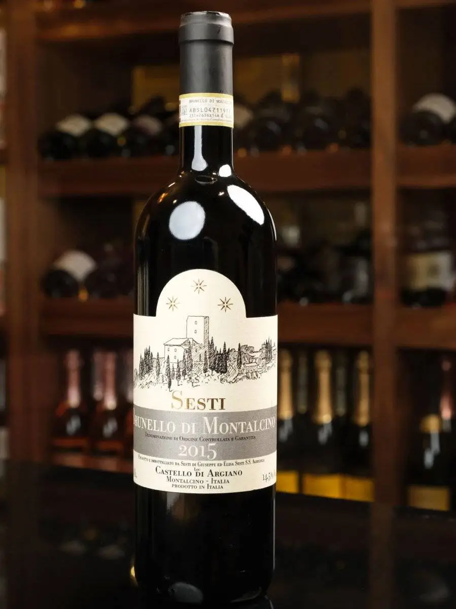Вино Castello di Argiano Sesti Brunello di Montalcino 2015 купить в винном ресторане Остерия - лучшая цена Вино Castello di Argiano Sesti Brunello di Montalcino 2015 / Брунелло ди Монтальчино Сести Кастелло ди Арджиано