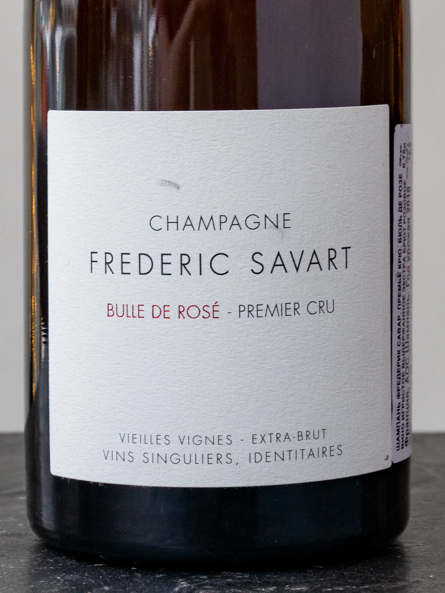 Шампанское Frederic Savart Bulle de Rose Brut Premier Cru Champagne купить в ресторане Остерия - лучшая цена Шампанское Frederic Savart Bulle de Rose Brut Premier Cru Champagne / Фредерик Савар Бюль де Розе Брют Премье Крю