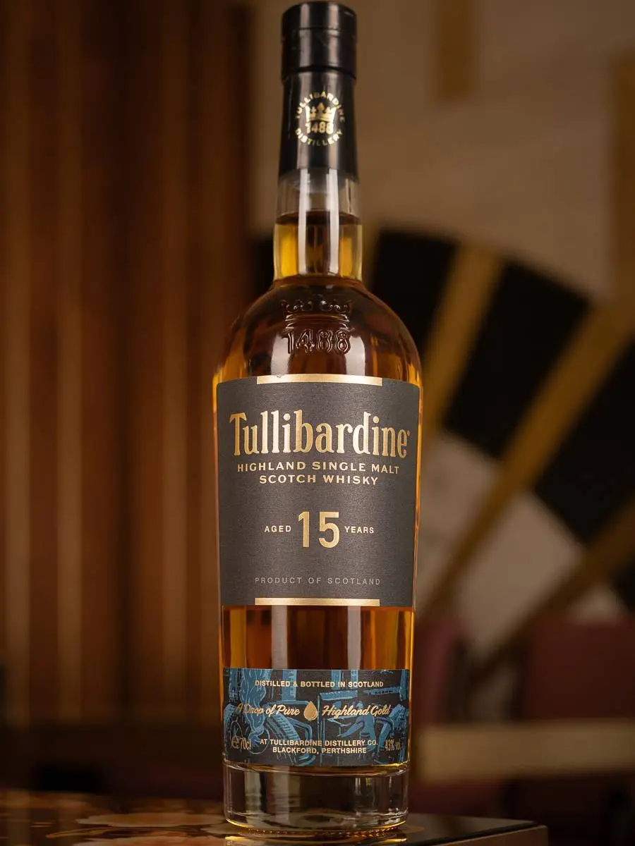 Купить виски Tullibardine 15 years old в ресторане Острия лучшая цена Виски Tullibardine 15 years old / Туллибардин 15 лет