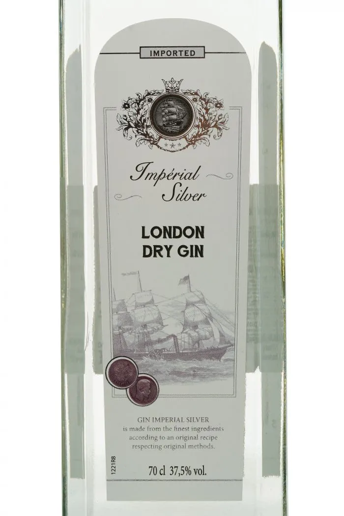 Джин Gin Imperial Silver London Dry купить в винном ресторане Остерия Амичи - лучшая цена Джин Gin Imperial Silver London Dry / Империал Сильвер Лондон Драй