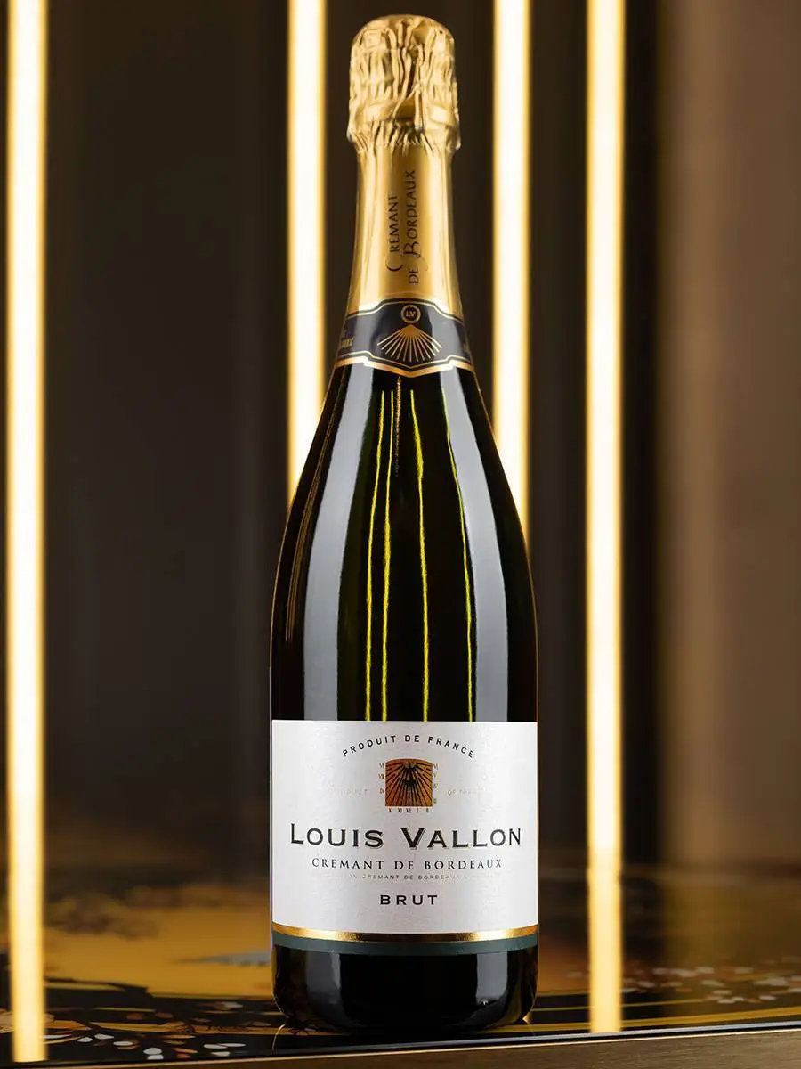 Игристое вино Louis Vallon Cremant de Bordeaux / Креман де Бордо Луи Валлон Брют