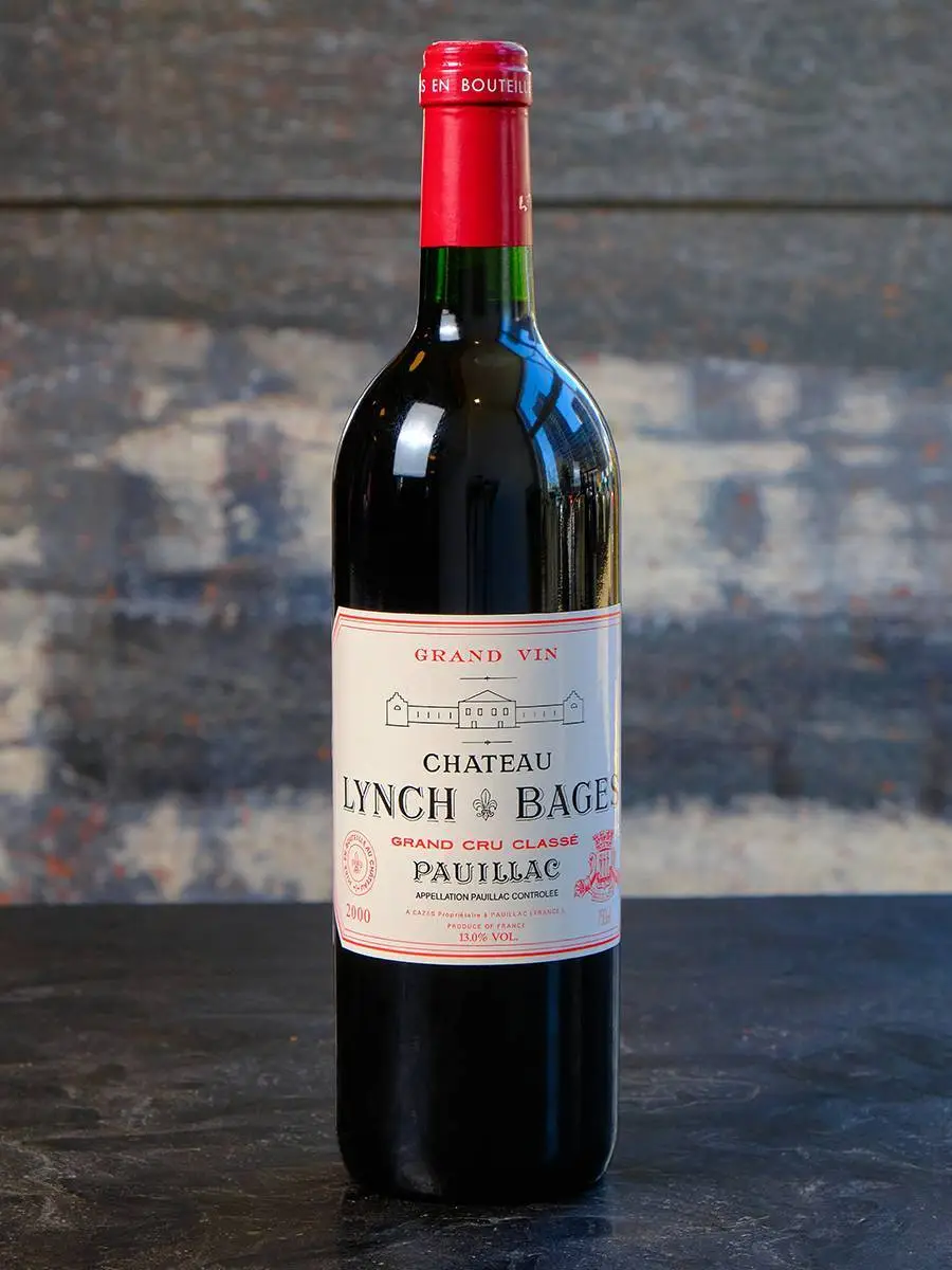 Вино Chateau Lynch Bages Grand Cru Classe Pauillac 2000 / Шато Линч Баж Гран Крю Классе Пойяк