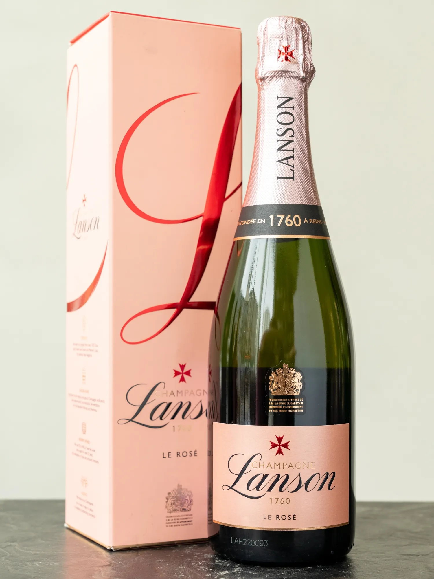 Шампанское Lanson Rose Label Brut Rose / Шампань Лансон Розе ле Брют Розе