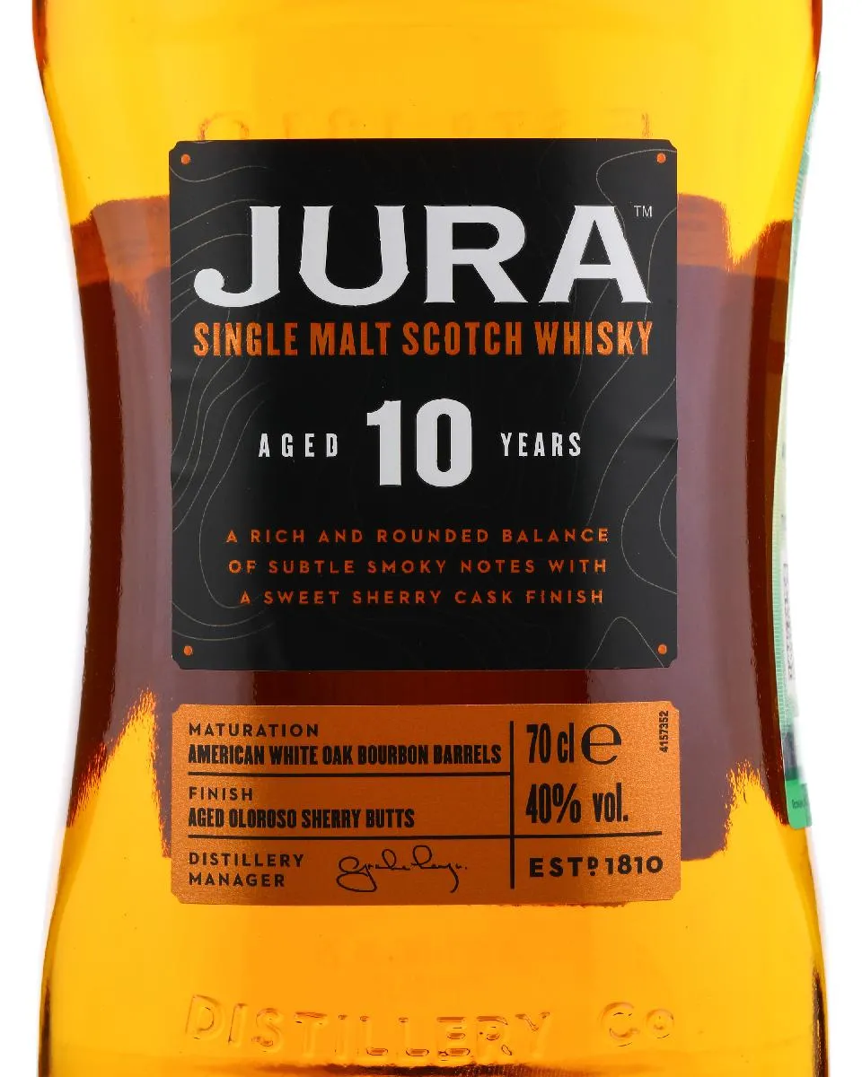 Виски купить Jura лучшая цена в ресторане Амичи Виски Jura 10 y.o. / Джура 10 лет