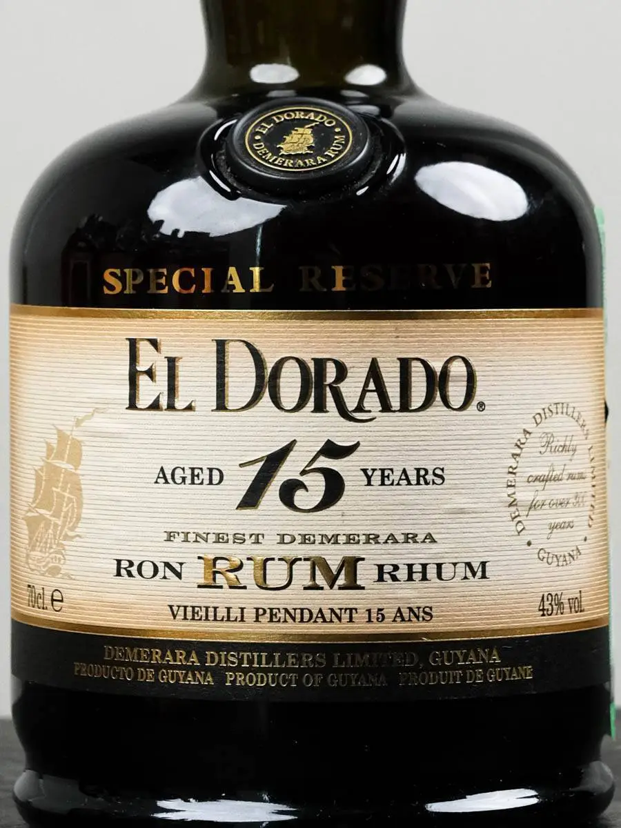 Ром El Dorado 15 Years купить в ресторане Остерия лучшая цена Москвы Ром El Dorado 15 Years / Эль Дорадо 15 лет
