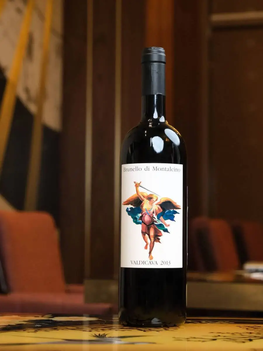 Вино Brunello di Montalcino Valdicava 2013 купить в винном ресторане Остерия - лучшая цена Вино Brunello di Montalcino Valdicava 2013 / Брунелло ди Монтальчино Вальдикава 2013