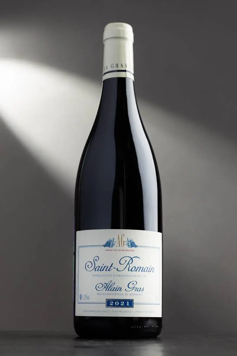 Вино Domaine Alain Gras Saint-Romain Сhardonnay 2021 купить в винном ресторане Остерия - лучшая цена Вино Domaine Alain Gras Saint-Romain Сhardonnay 2021 / Домен Ален Гра Сен-Ромен Шардоне