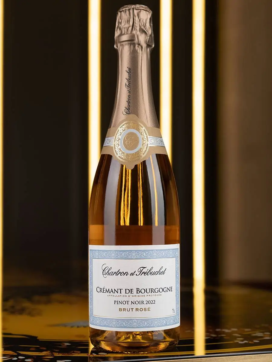Игристое вино Chartron et Trebuchet Brut Rose Pinot Noir Cremant de Bourgogne / Шартрон э Требюше Креман де Бургонь Пино Нуар
