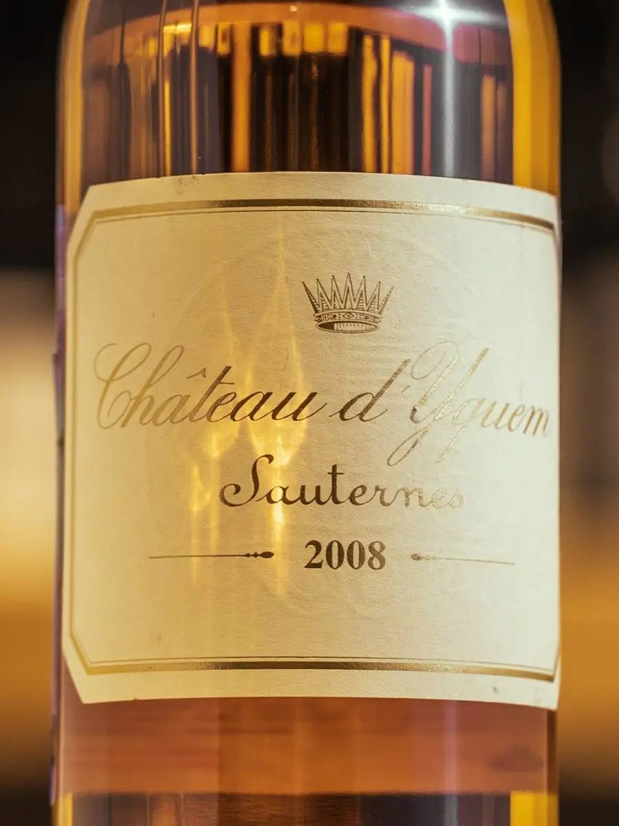 Вино Chateau d'Yquem Sauternes Premier Grand Cru Superieur 2008 / Шато д'Икем Сотерн  Премье Гран Крю Классе Супериор