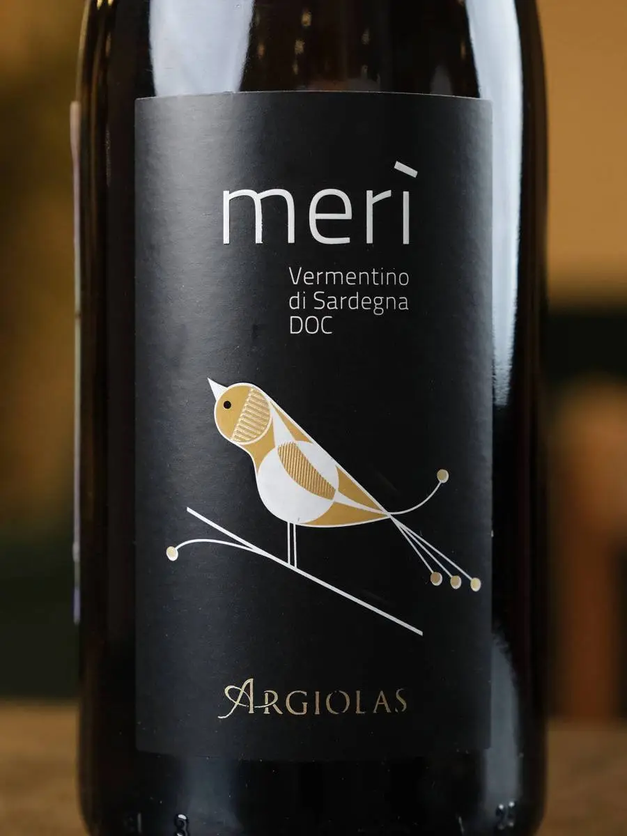 Вино Meri Vermentino di Sardegna купить в ресторане Остерия лучшая цена Вино Meri Vermentino di Sardegna / Мери Верментино ди Сардиния