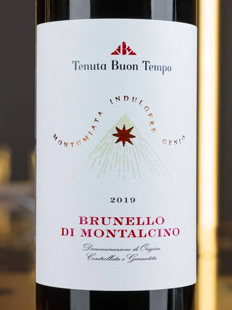 Этикетка Tenuta Buon Tempo Brunello Di Montalcino