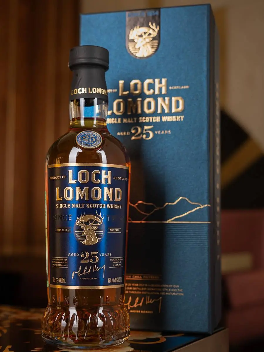 Виски Loch Lomond Single Malt 25 years old / Лох Ломонд Сингл Молт 25 лет